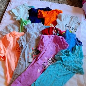 12 size 6/6x short sleeve tees